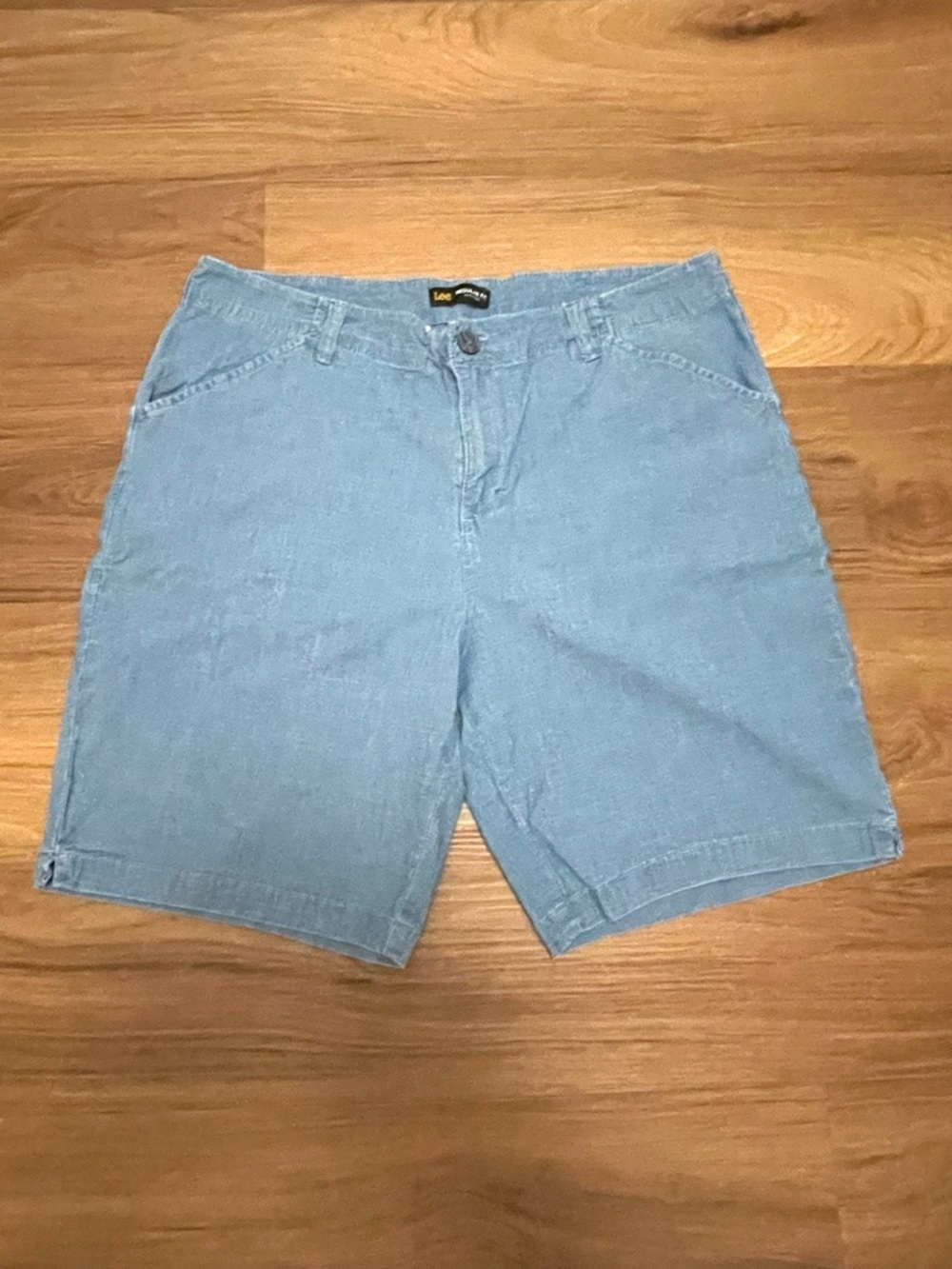 Lee Women’s  Chambray Denim Shorts 16